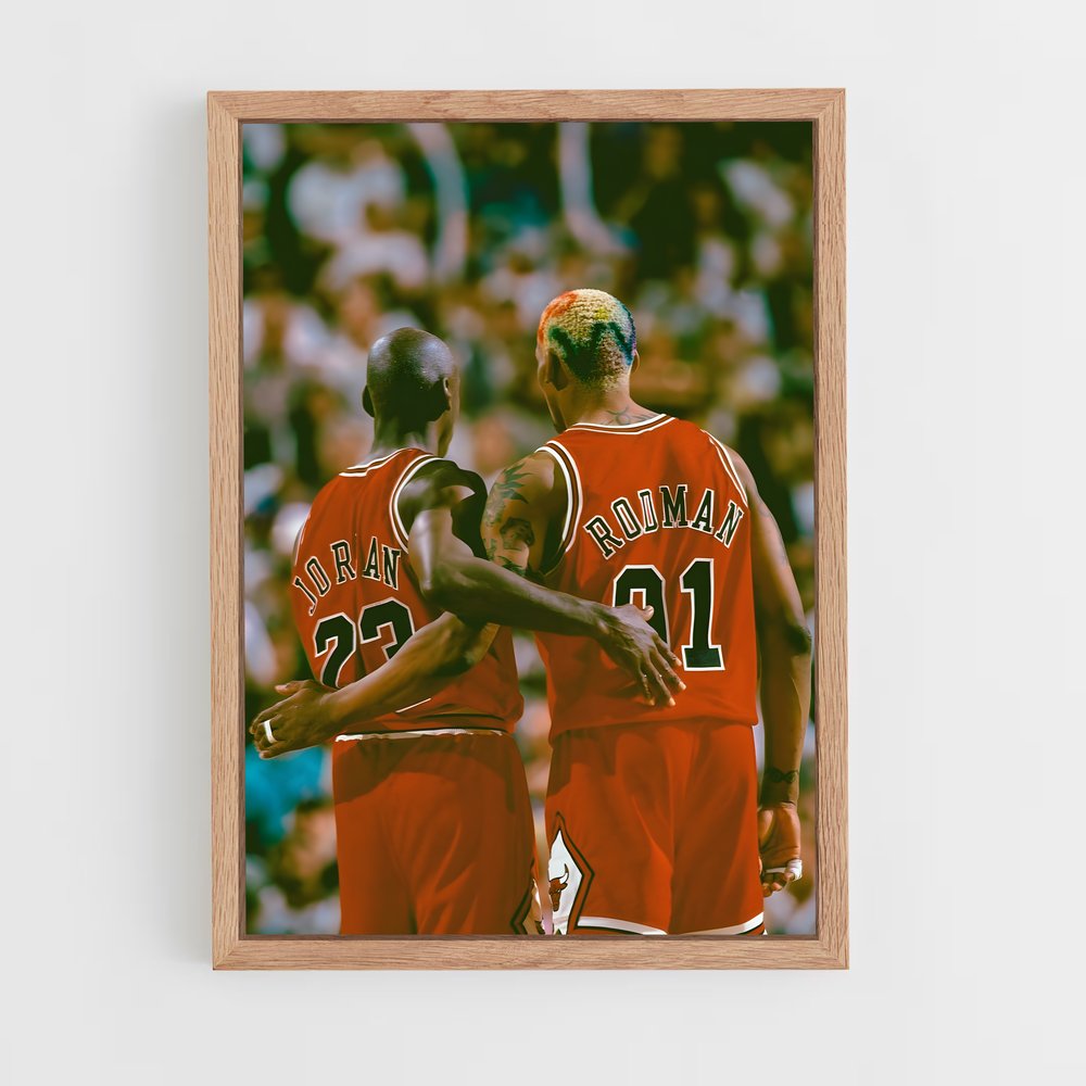 Poster Duel de Légendes – affiche Basketball (vue 4)
